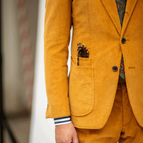 Menswear Corduroy GIF by NEW TAILOR