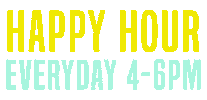 Happy Hour Everyday 4-6Pm Sticker by Pubbelly Sushi