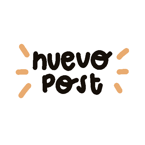 Post Typography Sticker