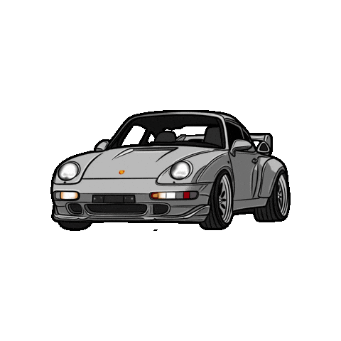 Porsche Carrera Sticker by EUROFED