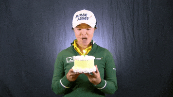 lpga birthday golf cake kim GIF