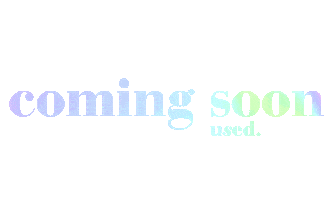 Coming Soon Fashion Sticker by used.