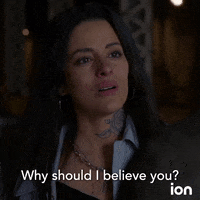 I Dont Believe You GIF by ION