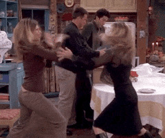 Season 9 Fight GIF by Friends - Find &amp; Share on GIPHY