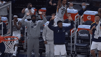 Hype Me Up Lets Go GIF by Utah Jazz