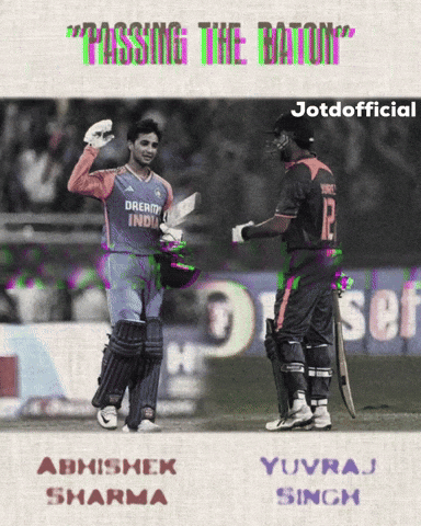 Yuvraj Singh Abhishek GIF