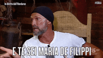 canale 5 maria GIF by Isola dei Famosi