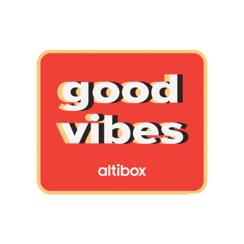 Good Vibes Fun Sticker by Altibox