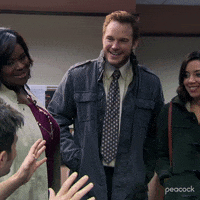 Happy Season 6 GIF by Parks and Recreation