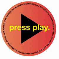Press Play GIF by Maybelline