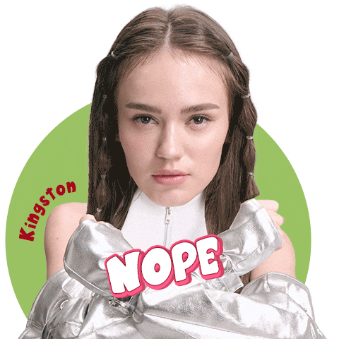 Stop No GIF by Kingston Technology