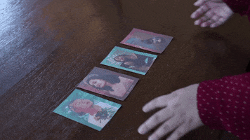 UNCLibrary unc library tarot tarot cards GIF