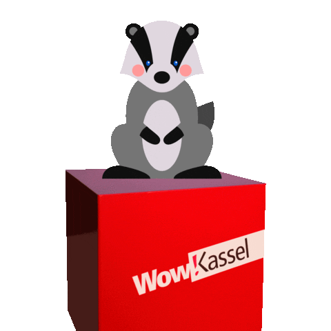 Wow!Kassel Sticker