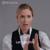 Emily Blunt Yes GIF by PBS SoCal