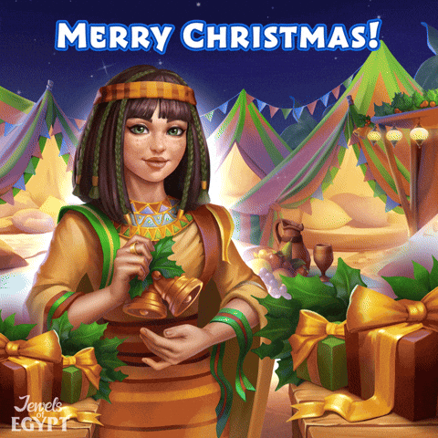 Merry Christmas Smile GIF by G5 games