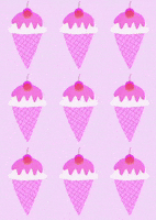 Ice Cream Pink GIF by Daisy Lemon