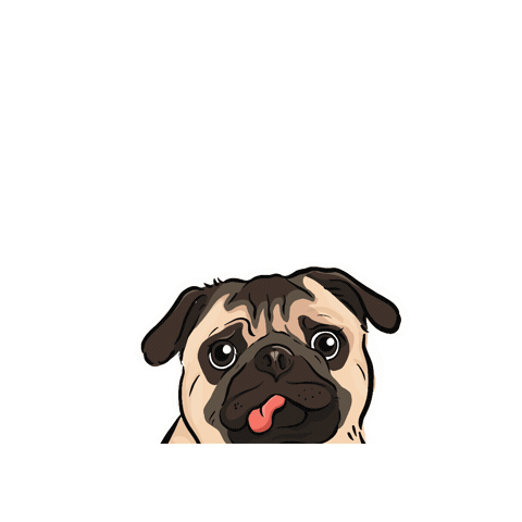 Dog Hello Sticker