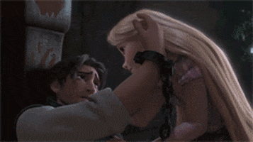 Image result for Rapunzel dying scene gif