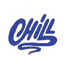 Chill Sticker by KRCKBRND