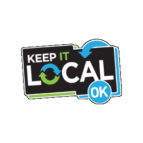 keepitlocalok Sticker