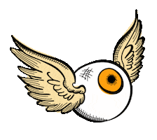 Illustration Eyes Sticker