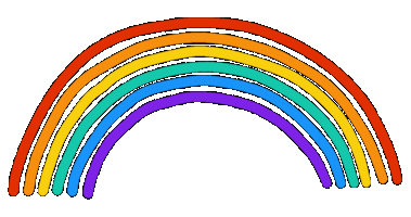 Rainbow Sticker by Gabriel Ebensperger