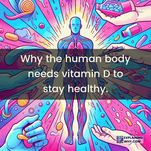 Vitamin D Bone Health GIF by ExplainingWhy.com