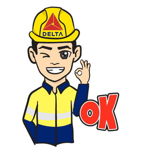 Delta Sticker