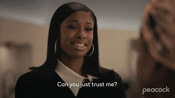 Can You Trust Me GIF by PeacockTV