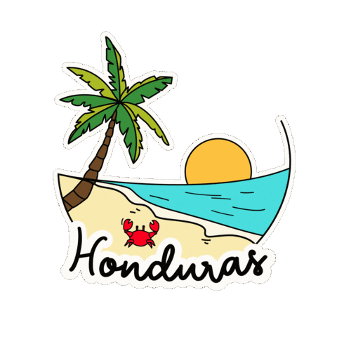 Playa Arena Sticker by Visit Honduras