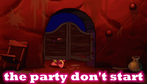 Image result for party don't start til i walk in gif