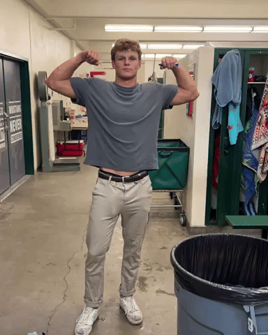 Flex GIF by Hawaii Swim and Dive