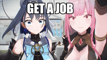 Get A Job Hololive GIF