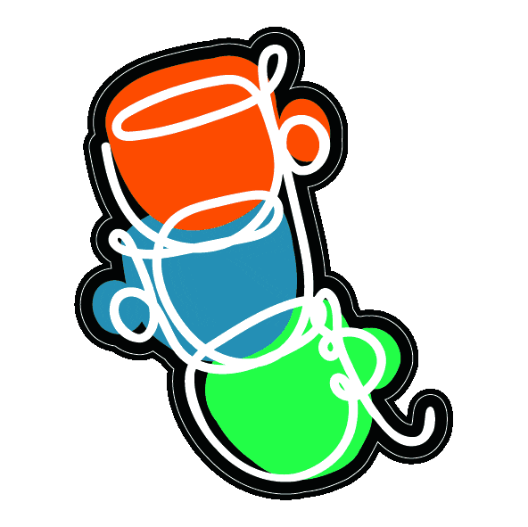 tuang coffee Sticker