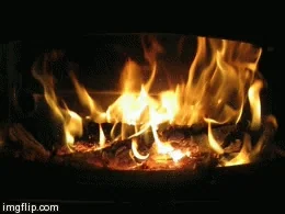 on fire burn GIF