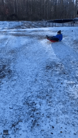 Snow Kid GIF by Storyful