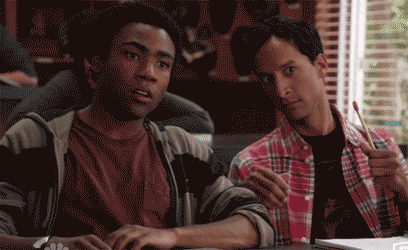 donald glover community GIF