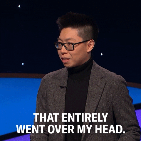 Understand Over My Head GIF by ABC Network