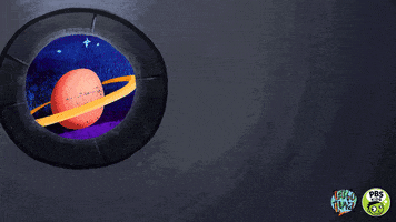 outer space GIF by PBS KIDS