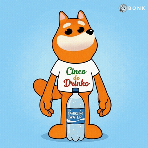 Shaking Sparkling Water GIF by BONK