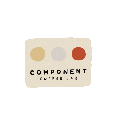 Component Coffee Lab Sticker by Elowyn