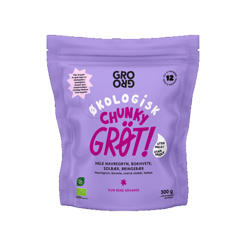 Økologisk Grøt Sticker by GroGro
