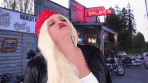 Biker Babe GIFs - Get the best GIF on GIPHY