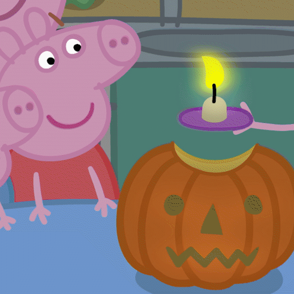 Jack O Lantern Halloween GIF by Peppa Pig - Find & Share on GIPHY