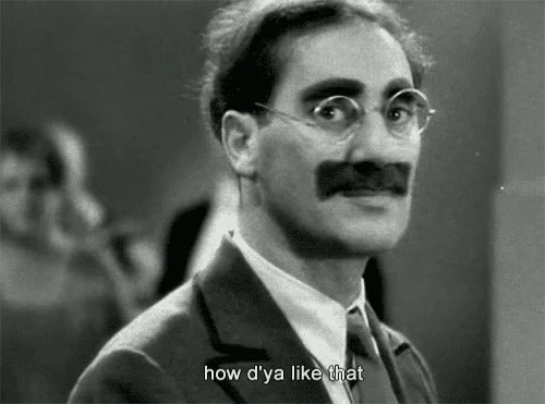 Groucho Marx GIF by hoppip