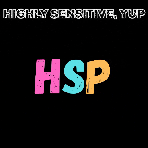 Hsp Im Sensitive GIF by Caroline - The Happy Sensitive