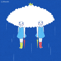 Naoshi rain surreal rainyday naoshi GIF
