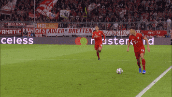 Champions League Running GIF by FC Bayern Munich