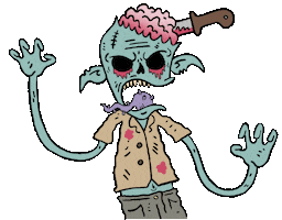 Horror Sticker
