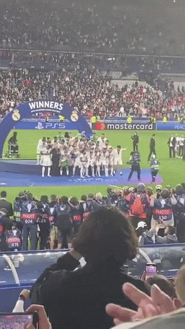 Champions League Paris GIF by Storyful